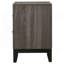 Table de chevet 2 tiroirs Stephan