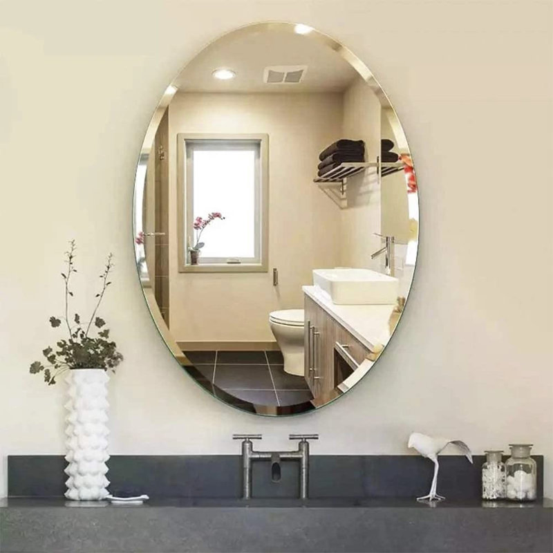 Akeel Oval Wall Mirror, 48" H x 24" W