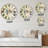 Birds Gathered On Wire Paris II - Oversized Cottage Wall Clock-73154131
