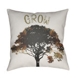 Signa Indoor/Outdoor Reversible Throw Pillow