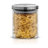 Set of 6 JoyJolt Glass Storage Jars w/ Airtight Lids