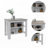 Rockaway 3-Shelf Kitchen Island-887679046