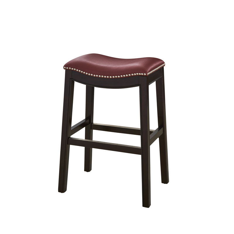 Hasitha Bar & Counter Stool, Red, Counter Stool (25” Seat Height)