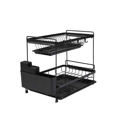 Broadoaks Metal 2 Tier Dish Rack