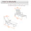 Housse respirante pour chaise longue de patio-76907303