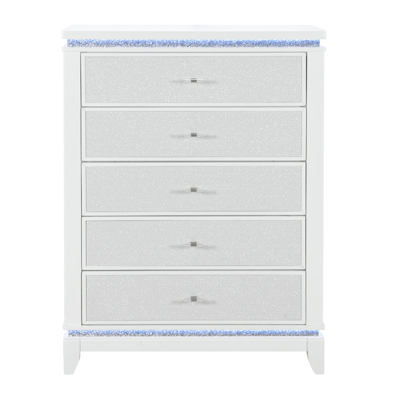 Commode blanche ADALID