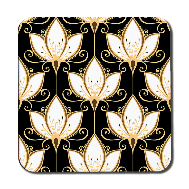 Square 6 Piece Coaster Set