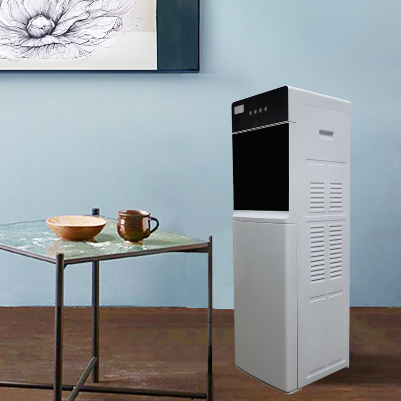FixtureDisplays Water Dispenser, 12.2 X 12.6 X 38.6", Bottom Load Cabinet with Cold Hot Room Temperature Outlets