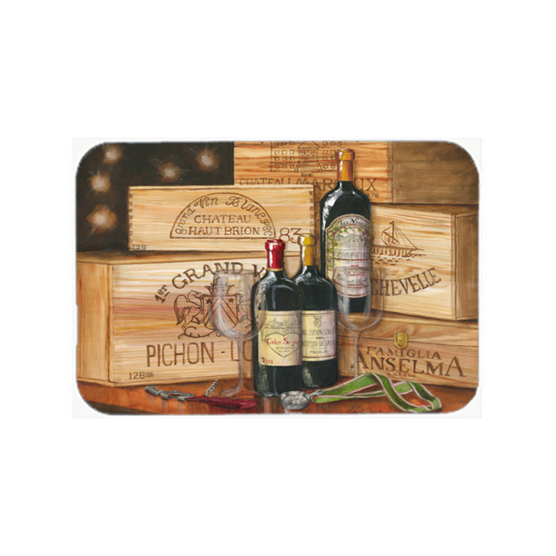 Caroline's Treasures Wine Gran Vin Glass Cutting Board