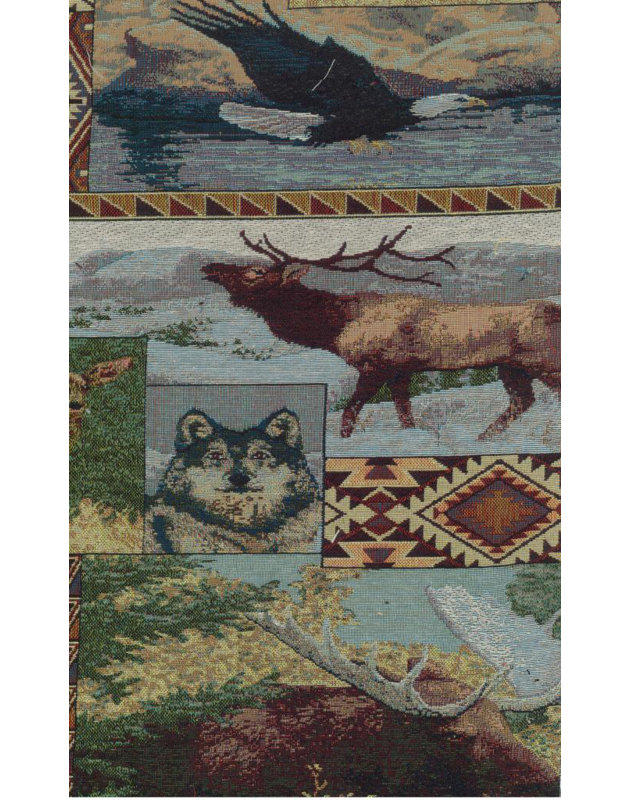 Housse pour futon imprimée The Wild North, H 54 po x l 75 po x P 8 po
