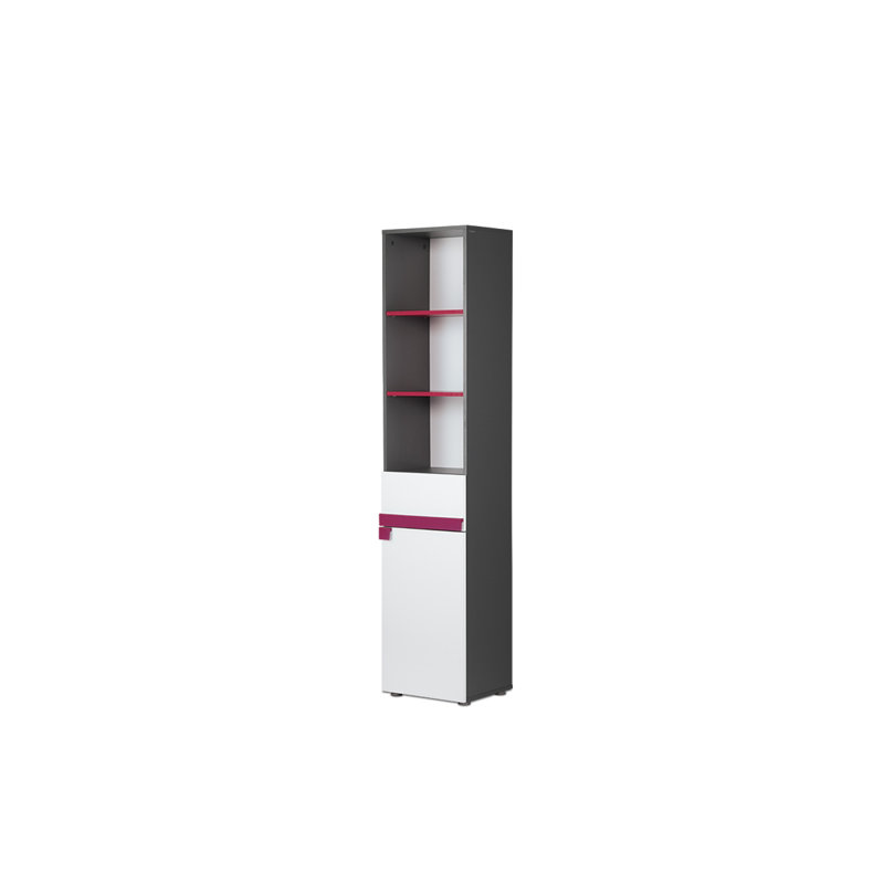 Godwin 188cm H x 40cm W Standard Bookcase