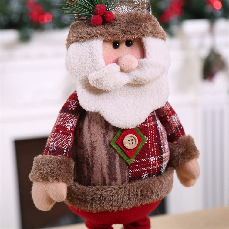 Christmas Old Man Snowman Elk Long Leg Doll Christmas Shopping