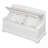 Storage Shoe Bench with Hidden Storage and Cushion