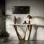 Console en acier inoxydable-106444600-106444599