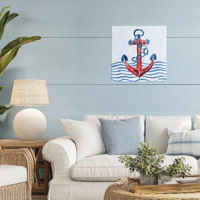 Toile d'ancre nautique brossée, design par Paul Brent