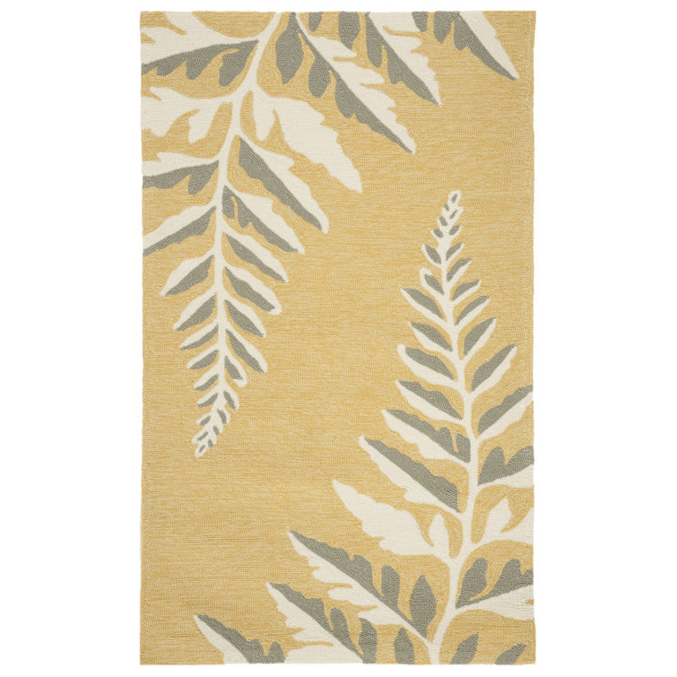Martha Stewart Hand Hooked Performance Floral Rug