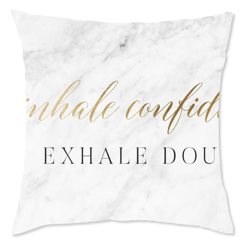 Housse et insert de coussin d'inspiration carrée