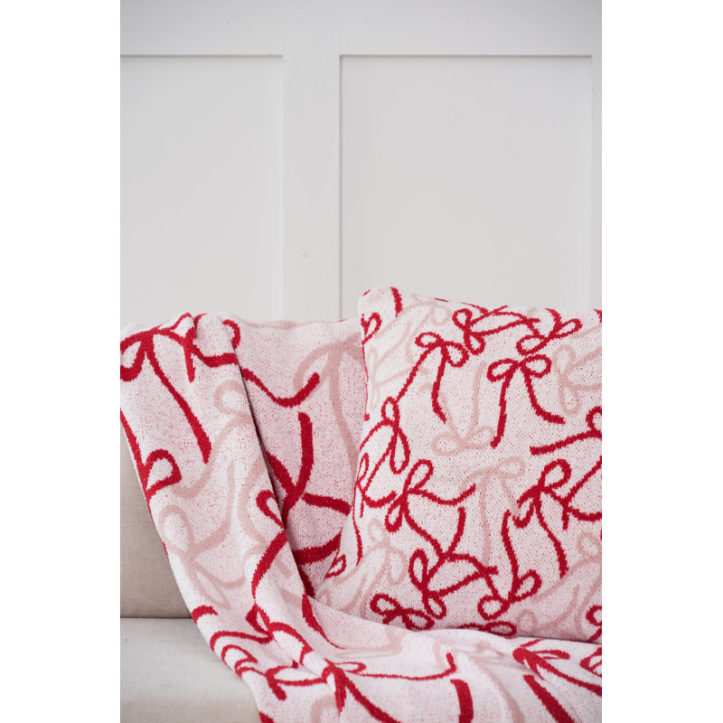 Jeté Holiday Ribbon Bow Knit