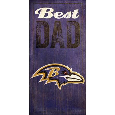 « best dad », impression sur plaque NFL