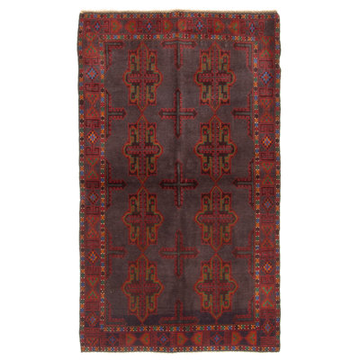 Rizbaft Grey Rug 3'7" x 6'2"