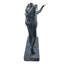 Sculpture trio de grenouilles dansantes