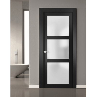 Lucia Frosted Glass Standard Door