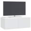 Unfinished TV Stand for TVs up to 43" with Fireplace Included