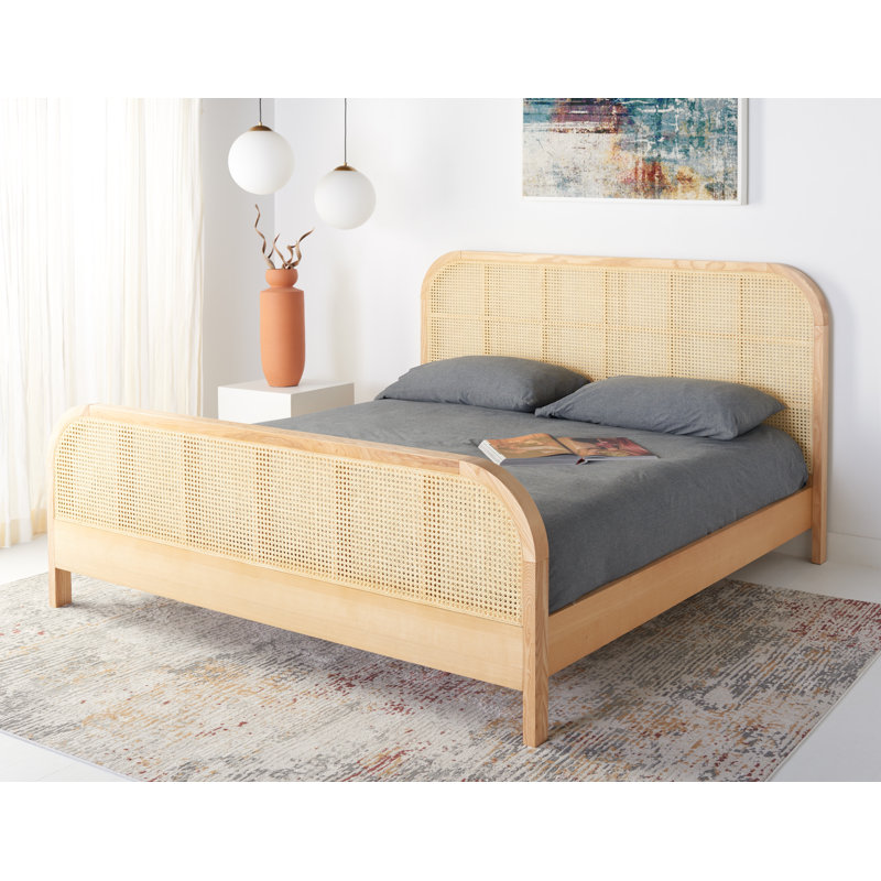 Mcallister Cane Bed, Natural, Queen