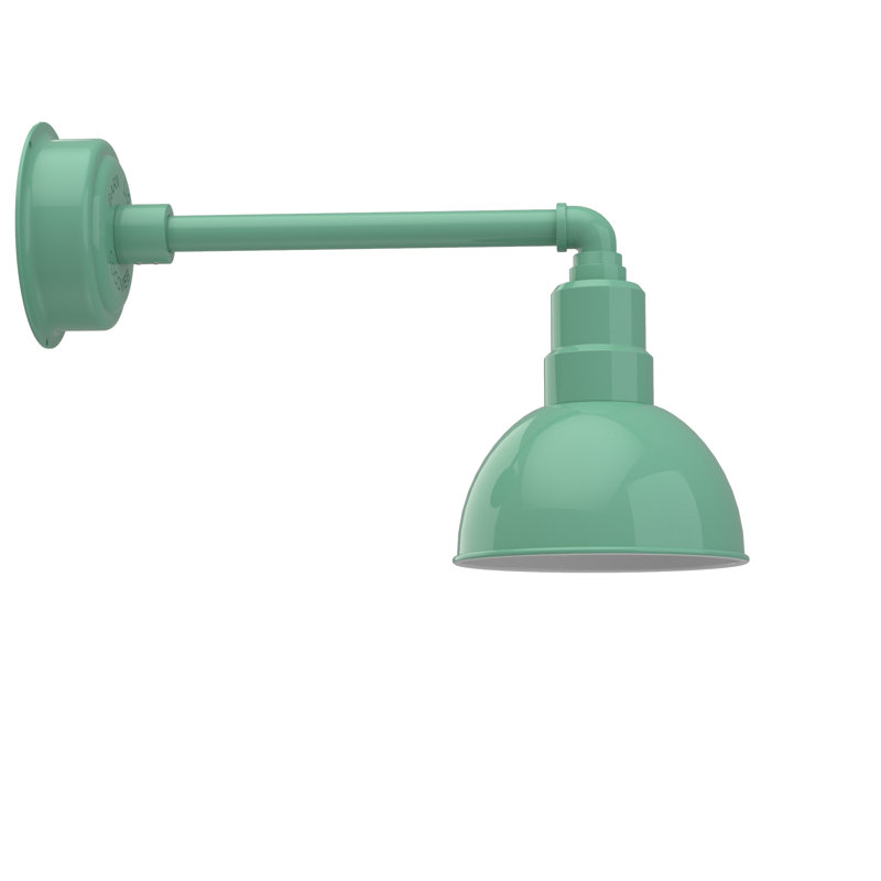 Luminaire de grange d’extérieur, Jade, H 11,62 po x l 8 po x P 21,5 po