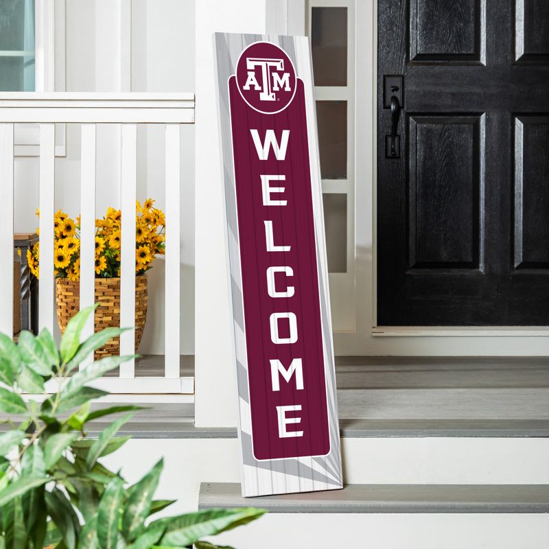 Enseigne de véranda 47 po Annalouise NCAA, NCAA Texas A&M