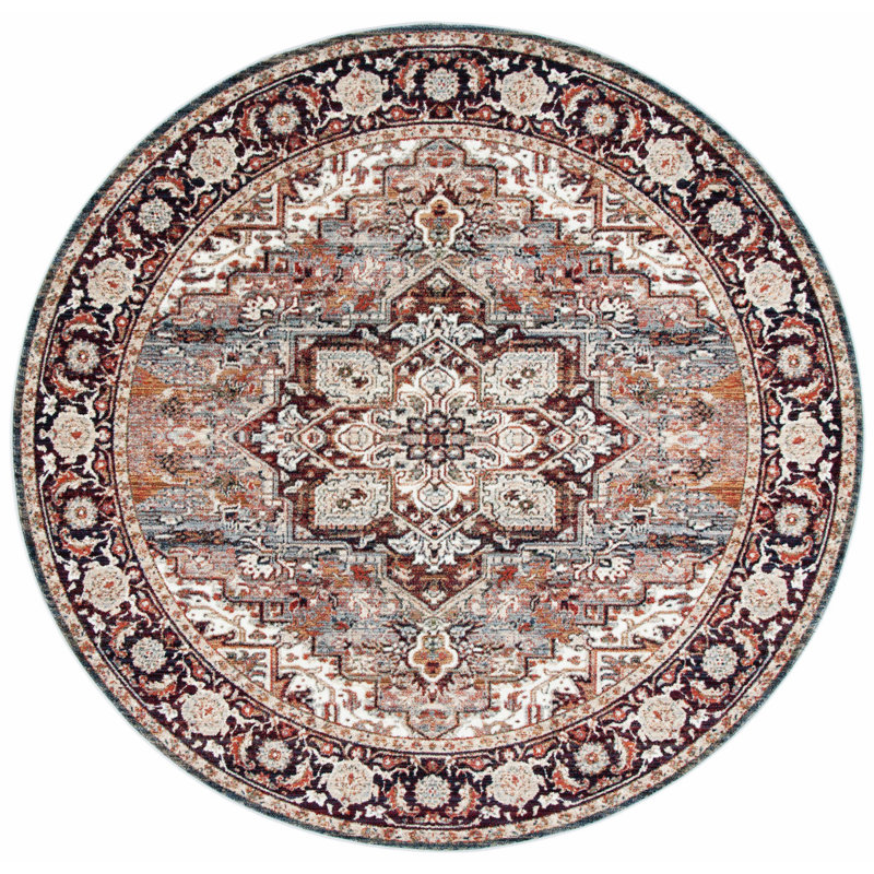 Melra 300 Performance Oriental Rug, Round 6'7"