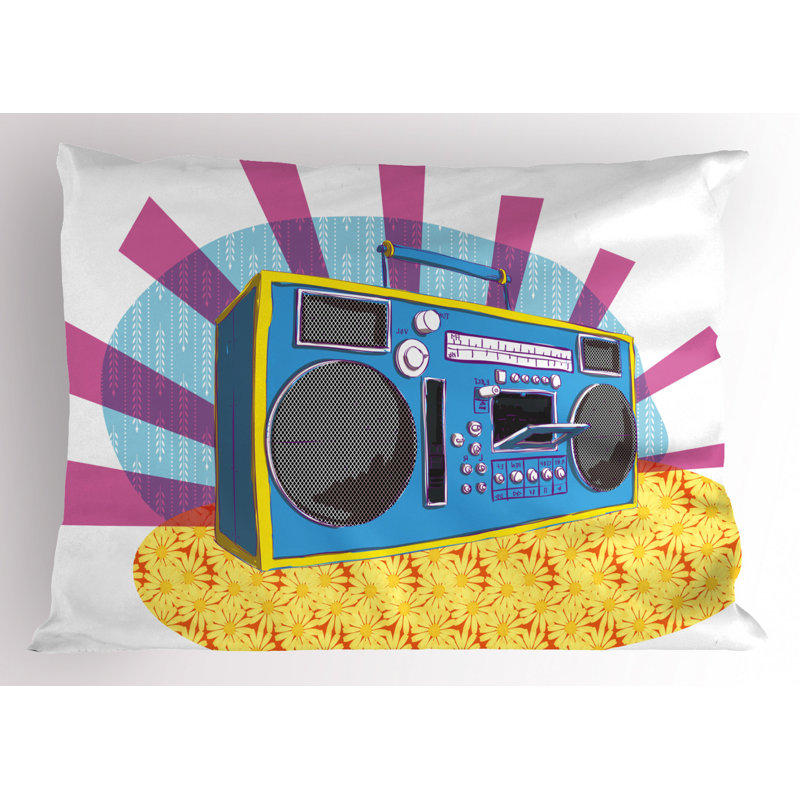 Retro Polyester Sham Set, Twin