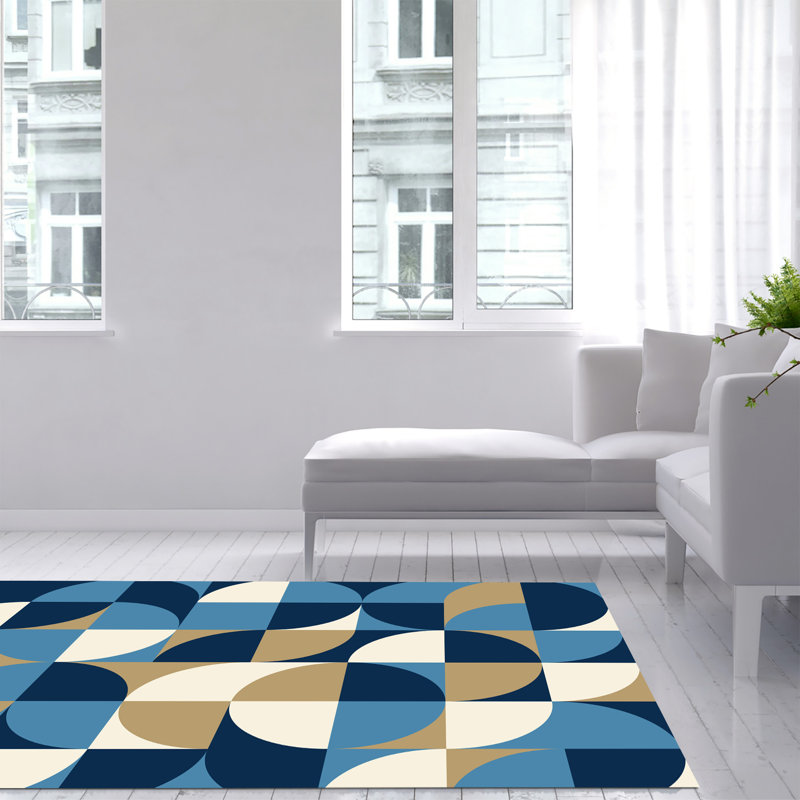 Fureigh Geometric Area Rug, Rectangle 140 x 200cm