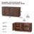 Modern 60''Wide Sideboard Buffet With Adjustable Storage Handle-Free Design-1076780796