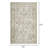 Raashid Washable Floral Indoor Rug-1459925258