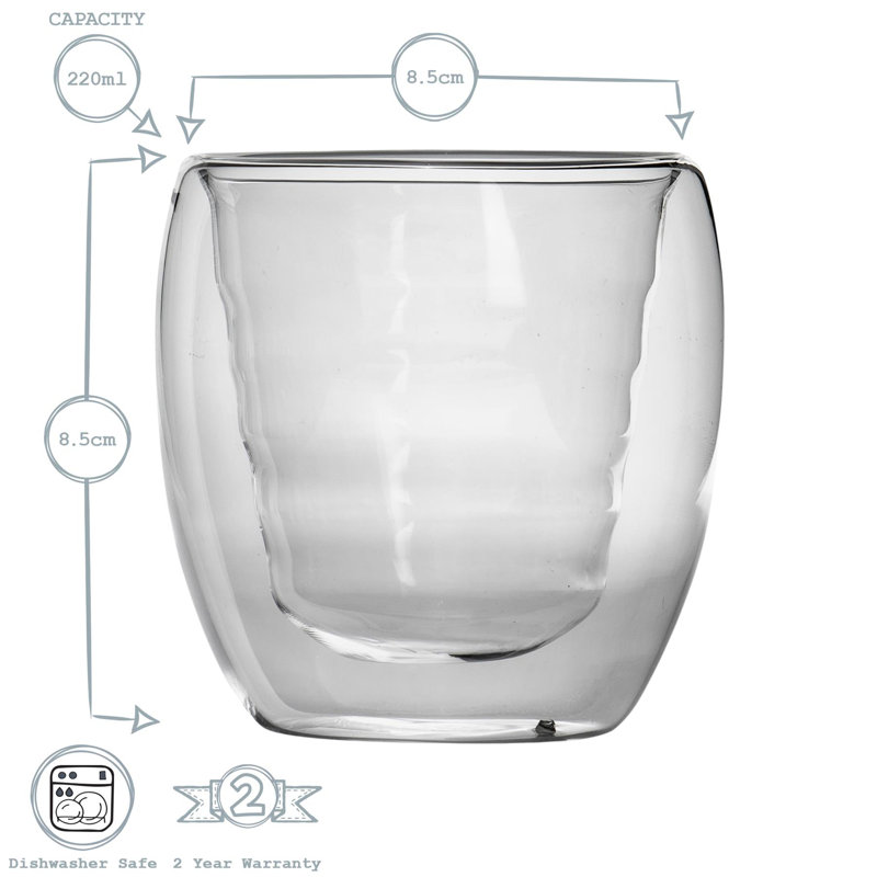 220ml Tea Glass / Coffee Glass Set