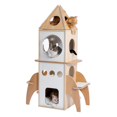 Bernoussi 54'' H Cat Tree