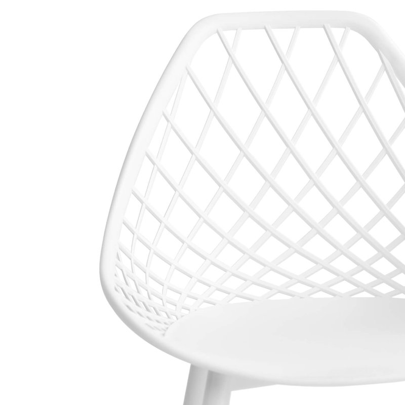 Solberg 44.5cm H Side Chair, White