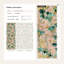 Papier peint floral, abstrait mural et pastel