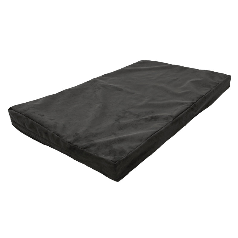 Matelas lavable 100% pour chien Snoozer, Noir, Petit (l 23 po x P 15 po x H 2 po)