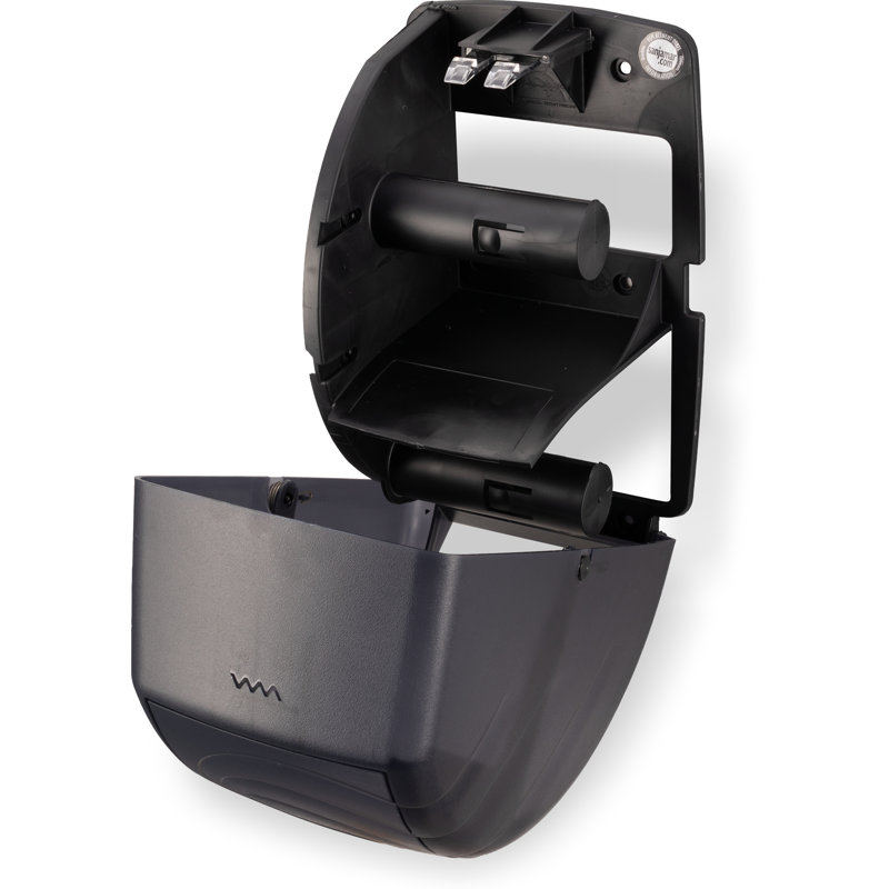 Duett Toilet Tissue Dispenser in Black Pearl