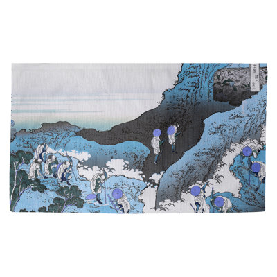 Tapis bleu « Ascension du Mont Fuji »
