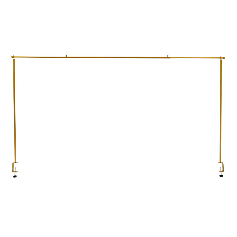 Freestanding Banner Stand, Gold