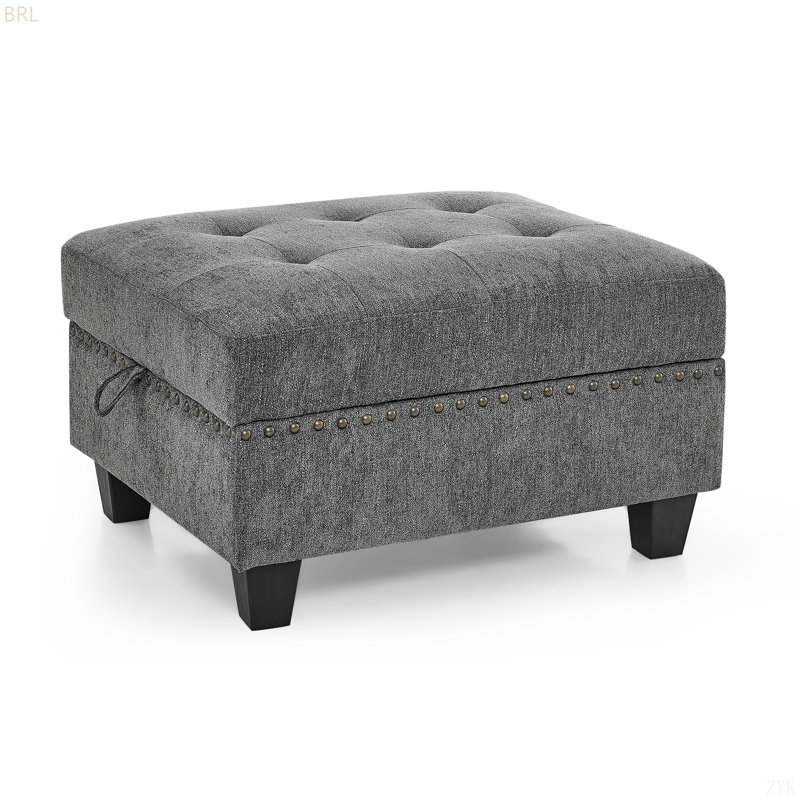 Ottoman Sofa For Modular Sectional,Grey Chenille(only Ottoman!!!)