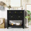 Ensemble de meuble-lavabo simple autoportant avec 5 tiroirs-1018758526