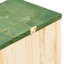 Bird Houses Solid Firwood 12x12x22 cm