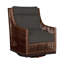 Outdoor Peninsula Gliding Wicker/Rattan Chair with Cushions-396858720-301211511-301233518