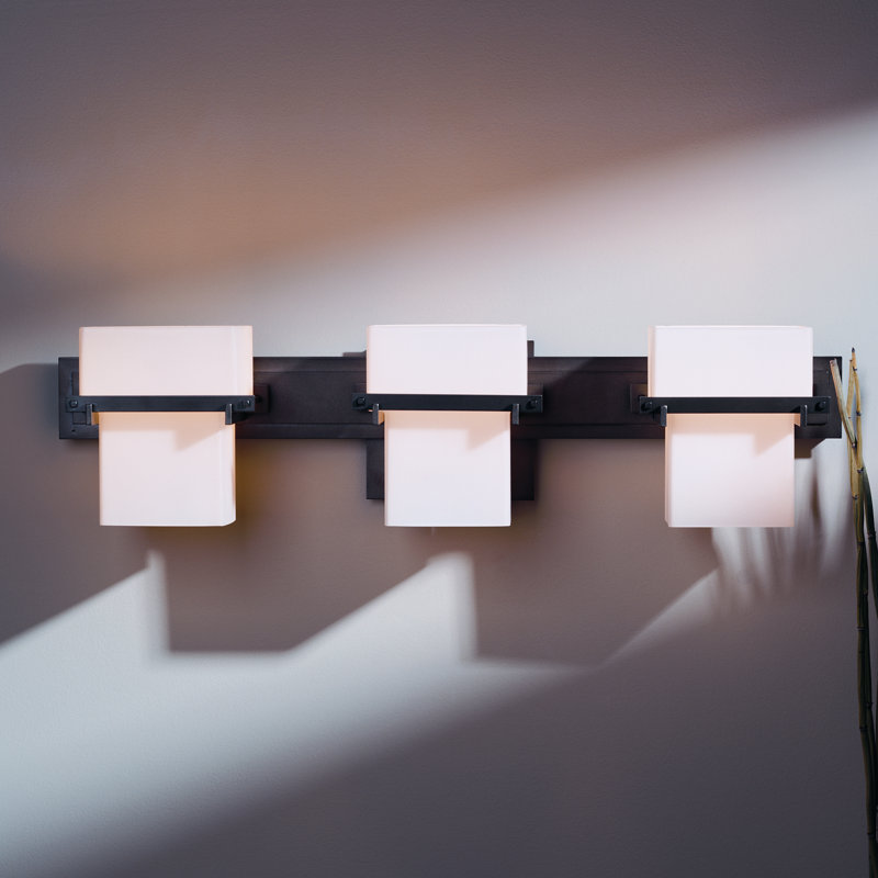 Kakomi 3 Light Sconce, Dark Smoke