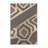Soft Plush Earls Global Inspired Moroccan Area Rug in Gray – Beige Binding-714402386