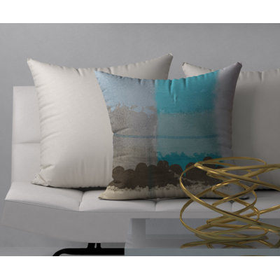 Abstract Throw Pillow